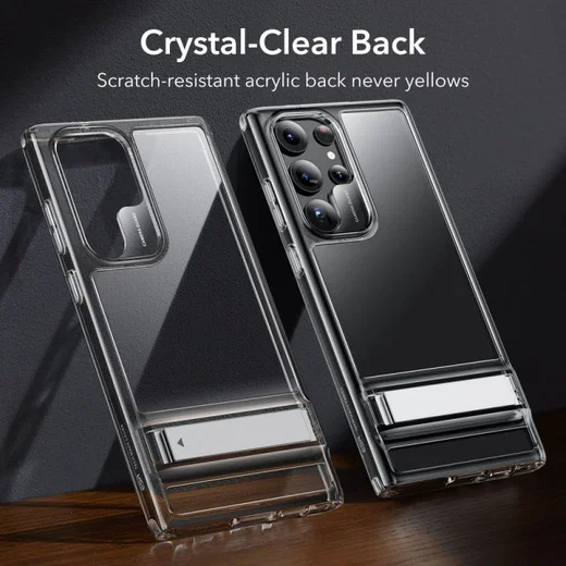 ESR Air Shield Boost Samsung Galaxy S23 Ultra Hoesje Stand Transparant afbeelding 6