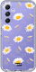HappyCase Samsung Galaxy A54 Hoesje Flexibel TPU Bloemen Print afbeelding 1