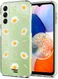HappyCase Samsung Galaxy A14 Hoesje Flexibel TPU Bloemen Print afbeelding 2