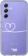 HappyCase Samsung Galaxy A54 Hoesje Flexibel TPU Hartje Print afbeelding 1