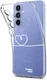 HappyCase Samsung Galaxy A54 Hoesje Flexibel TPU Hartje Print afbeelding 7