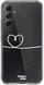 HappyCase Samsung Galaxy A34 Hoesje Flexibel TPU Hartje Print afbeelding 1