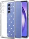 HappyCase Samsung Galaxy A54 Hoesje Flexibel TPU Hartjes Print afbeelding 2