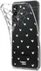 HappyCase Samsung Galaxy S23 Hoesje Flexibel TPU Hartjes Print afbeelding 2