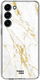 HappyCase Samsung Galaxy S23 Hoesje Flexibel TPU Wit Marmer Print