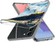 HappyCase Samsung Galaxy S23 Hoesje Flexibel TPU Blauw Marmer Print afbeelding 4