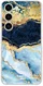 HappyCase Samsung Galaxy S23 Hoesje Flexibel TPU Blauw Marmer Print afbeelding 6
