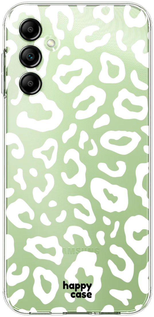 HappyCase Samsung Galaxy A14 Hoesje Flexibel TPU Luipaard Print afbeelding 1