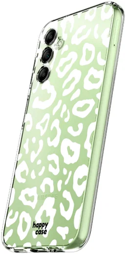 HappyCase Samsung Galaxy A14 Hoesje Flexibel TPU Luipaard Print afbeelding 9