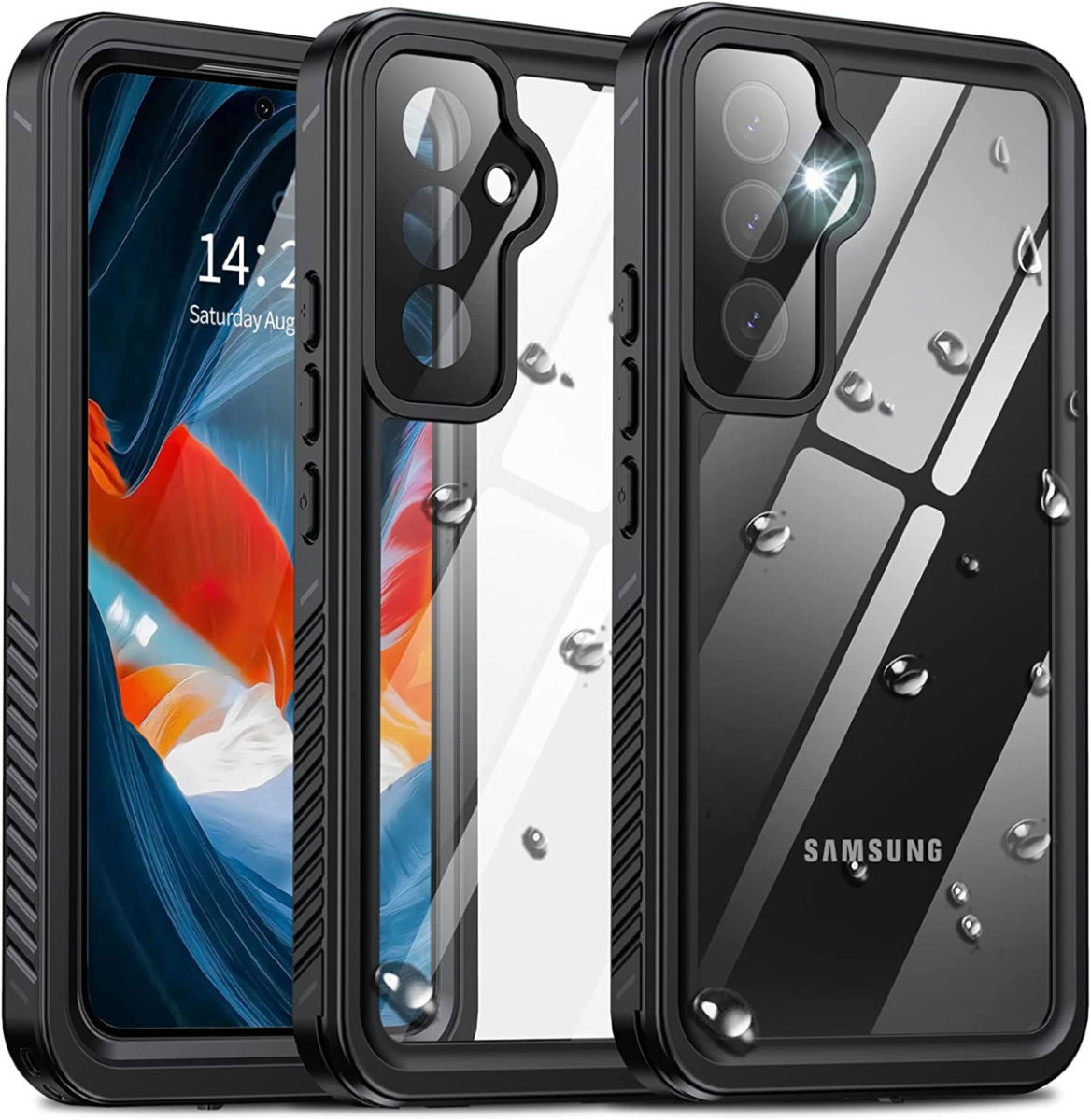 SBG Outdoor Case Samsung Galaxy A54 Waterdicht Zwart afbeelding 6