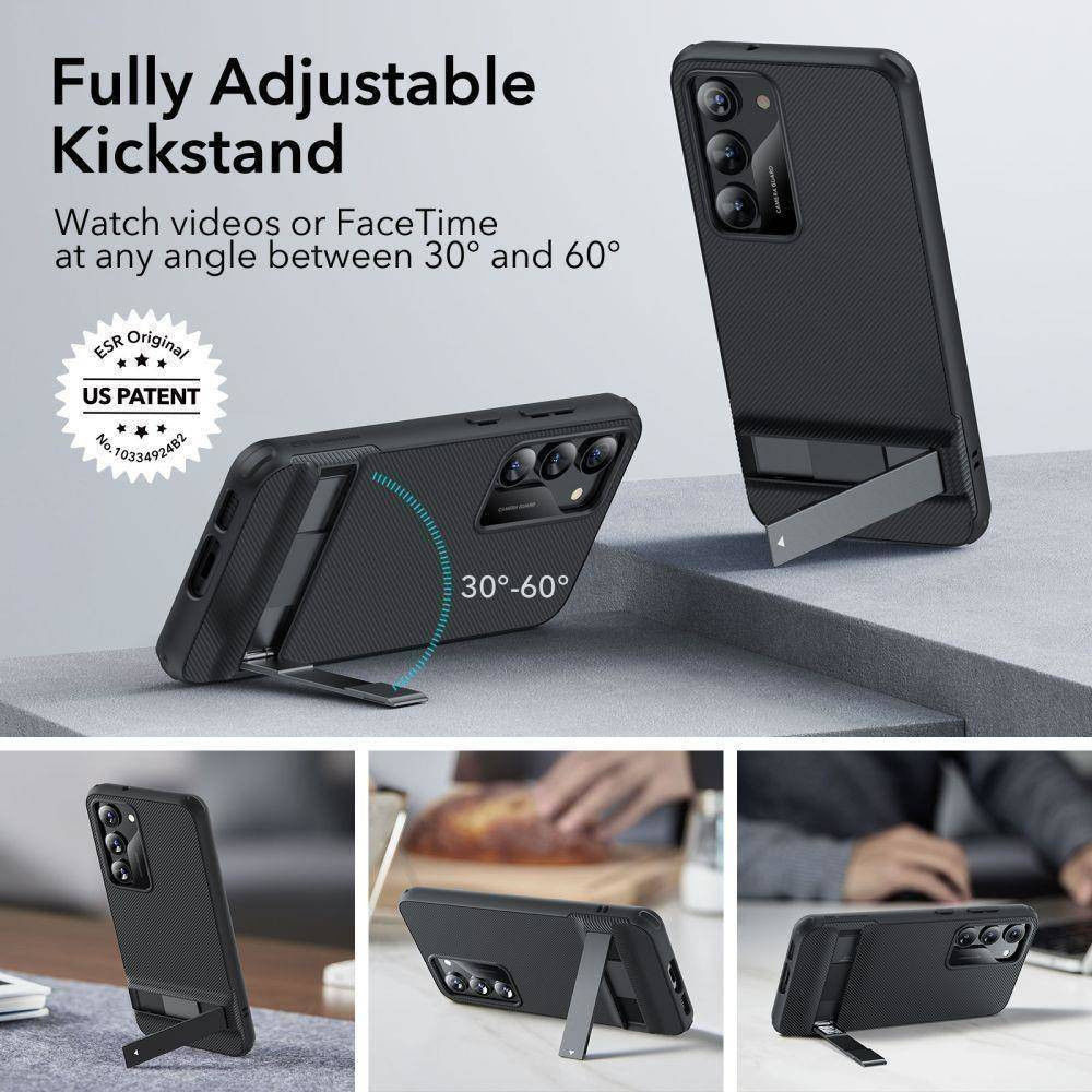 ESR Air Shield Boost Samsung Galaxy S23 Hoesje Kickstand Zwart afbeelding 2