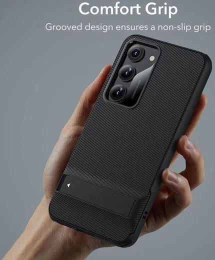 ESR Air Shield Boost Samsung Galaxy S23 Hoesje Kickstand Zwart afbeelding 6