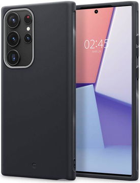 Spigen Cyrill Color Brick Samsung Galaxy S23 Ultra Hoesje Zwart