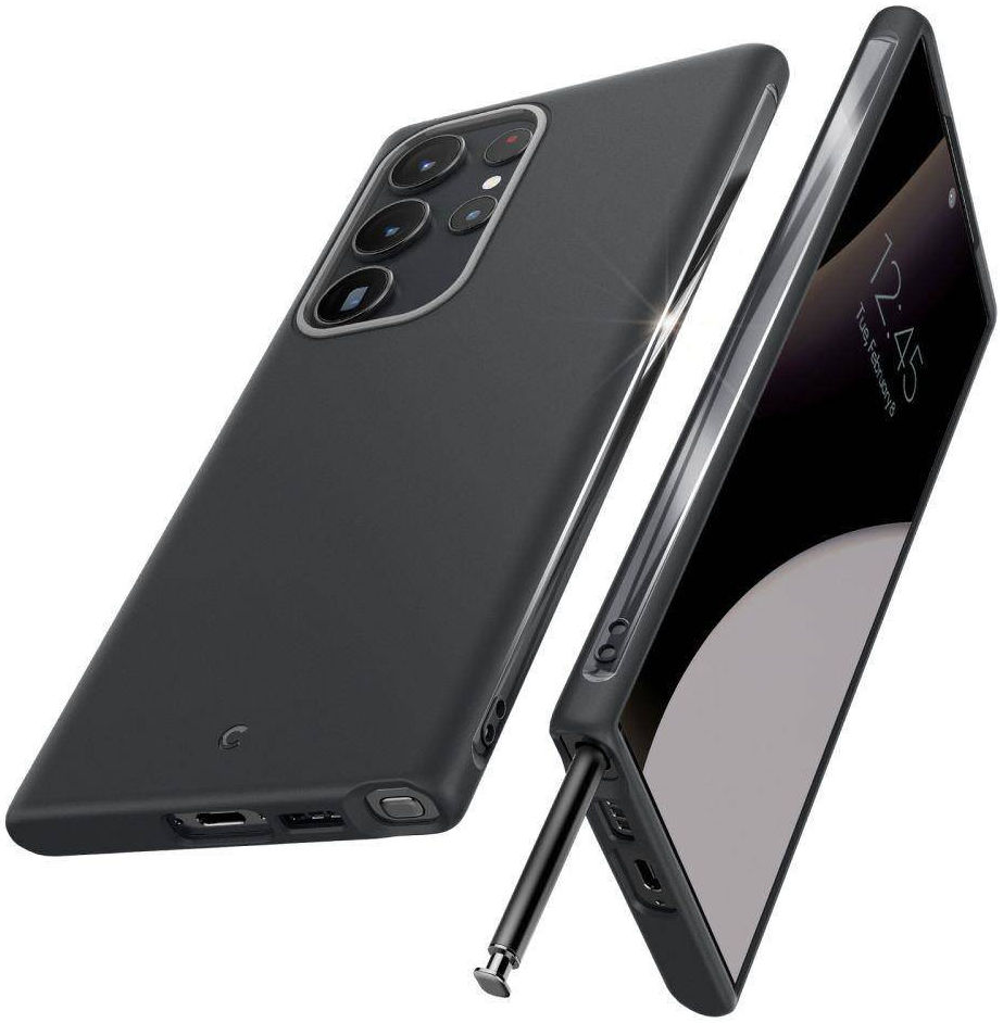 Spigen Cyrill Color Brick Samsung Galaxy S23 Ultra Hoesje Zwart afbeelding 14