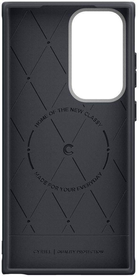 Spigen Cyrill Color Brick Samsung Galaxy S23 Ultra Hoesje Zwart afbeelding 10