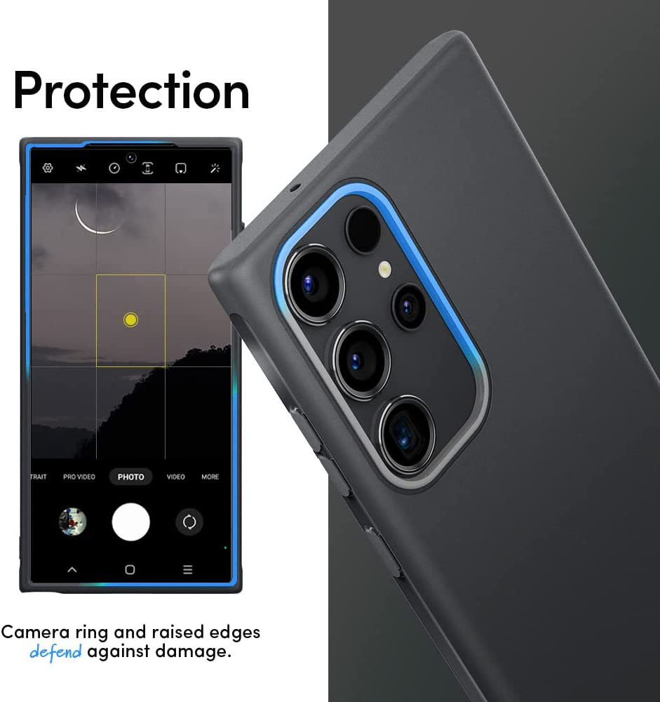 Spigen Cyrill Color Brick Samsung Galaxy S23 Ultra Hoesje Zwart afbeelding 4