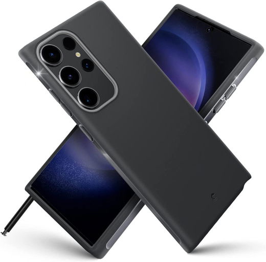 Spigen Cyrill Color Brick Samsung Galaxy S23 Ultra Hoesje Zwart afbeelding 13