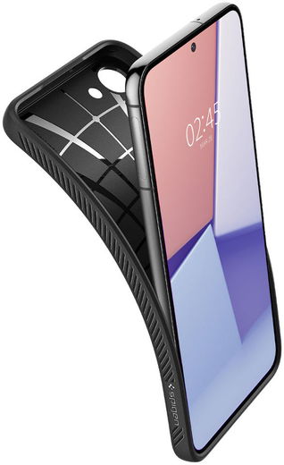 Spigen Liquid Air Samsung Galaxy S23 Hoesje Back Cover Zwart afbeelding 2