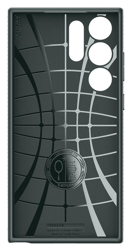 Spigen Liquid Air Samsung Galaxy S23 Ultra Hoesje Back Cover Groen afbeelding 16