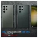 Spigen Liquid Air Samsung Galaxy S23 Ultra Hoesje Back Cover Groen afbeelding 3