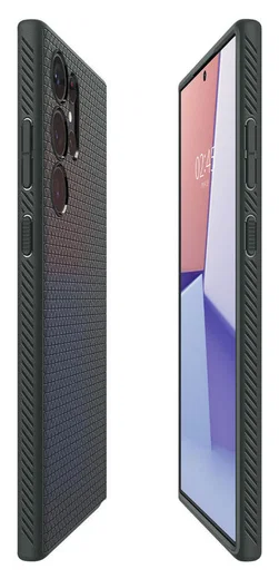 Spigen Liquid Air Samsung Galaxy S23 Ultra Hoesje Back Cover Groen afbeelding 9