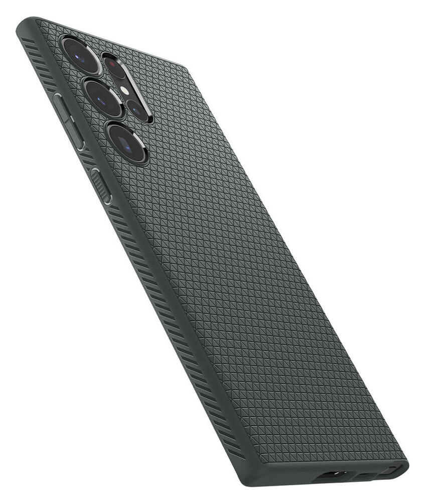 Spigen Liquid Air Samsung Galaxy S23 Ultra Hoesje Back Cover Groen afbeelding 11