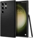 Spigen Liquid Air Samsung Galaxy S23 Ultra Hoesje Back Cover Zwart