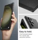 Spigen Liquid Air Samsung Galaxy S23 Ultra Hoesje Back Cover Zwart afbeelding 7