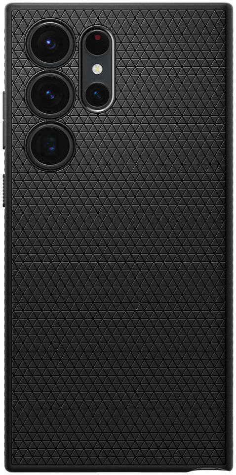 Spigen Liquid Air Samsung Galaxy S23 Ultra Hoesje Back Cover Zwart afbeelding 14