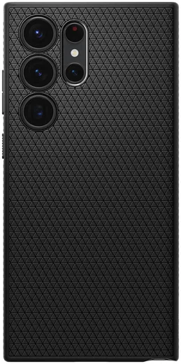 Spigen Liquid Air Samsung Galaxy S23 Ultra Hoesje Back Cover Zwart afbeelding 14