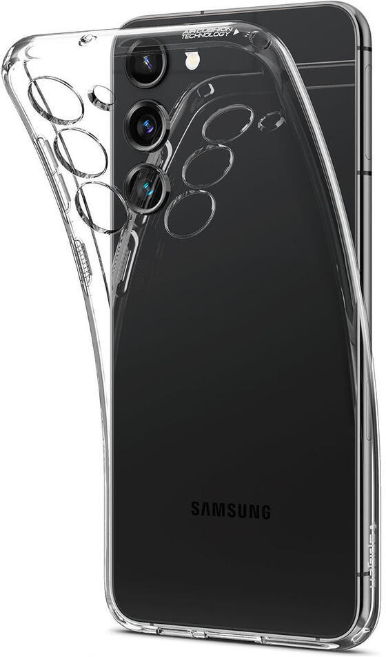Spigen Liquid Crystal Samsung Galaxy S23 Hoesje Back Cover Transparant afbeelding 2
