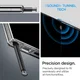 Spigen Liquid Crystal Samsung S23 Ultra Hoesje Back Cover Transparant afbeelding 5