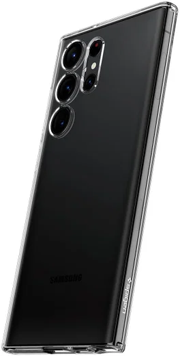 Spigen Liquid Crystal Samsung S23 Ultra Hoesje Back Cover Transparant afbeelding 12