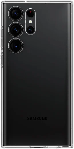 Spigen Liquid Crystal Samsung S23 Ultra Hoesje Back Cover Transparant afbeelding 11