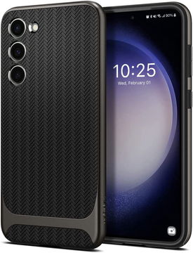 Spigen Neo Hybrid Samsung Galaxy S23 Plus Hoesje Back Cover Gunmetal