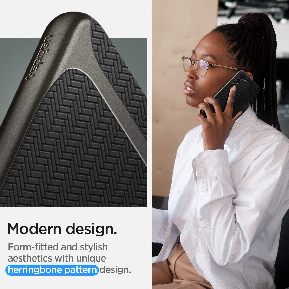 Spigen Neo Hybrid Samsung Galaxy S23 Plus Hoesje Back Cover Gunmetal afbeelding 4