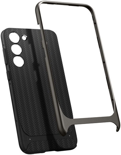 Spigen Neo Hybrid Samsung Galaxy S23 Plus Hoesje Back Cover Gunmetal afbeelding 2
