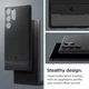 Spigen Rugged Armor Samsung  Galaxy S23 Ultra Hoesje Back Cover Zwart afbeelding 3