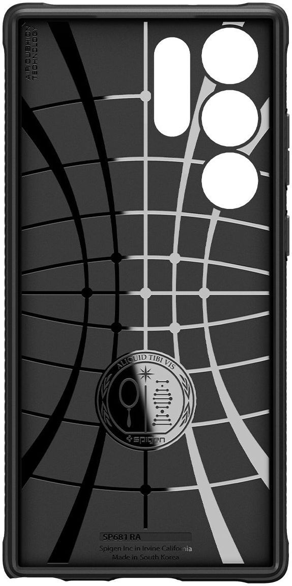 Spigen Rugged Armor Samsung  Galaxy S23 Ultra Hoesje Back Cover Zwart afbeelding 15