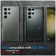 Spigen Tough Armor Samsung Galaxy S23 Ultra Hoesje Back Cover Groen afbeelding 2