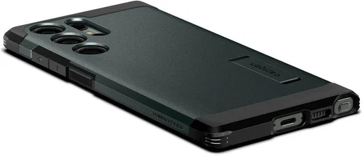 Spigen Tough Armor Samsung Galaxy S23 Ultra Hoesje Back Cover Groen afbeelding 11