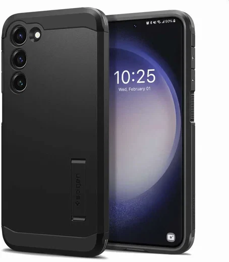 Spigen Tough Armor Samsung Galaxy S23 Plus Hoesje Back Cover Zwart afbeelding 1