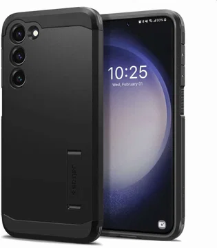Spigen Tough Armor Samsung Galaxy S23 Plus Hoesje Back Cover Zwart