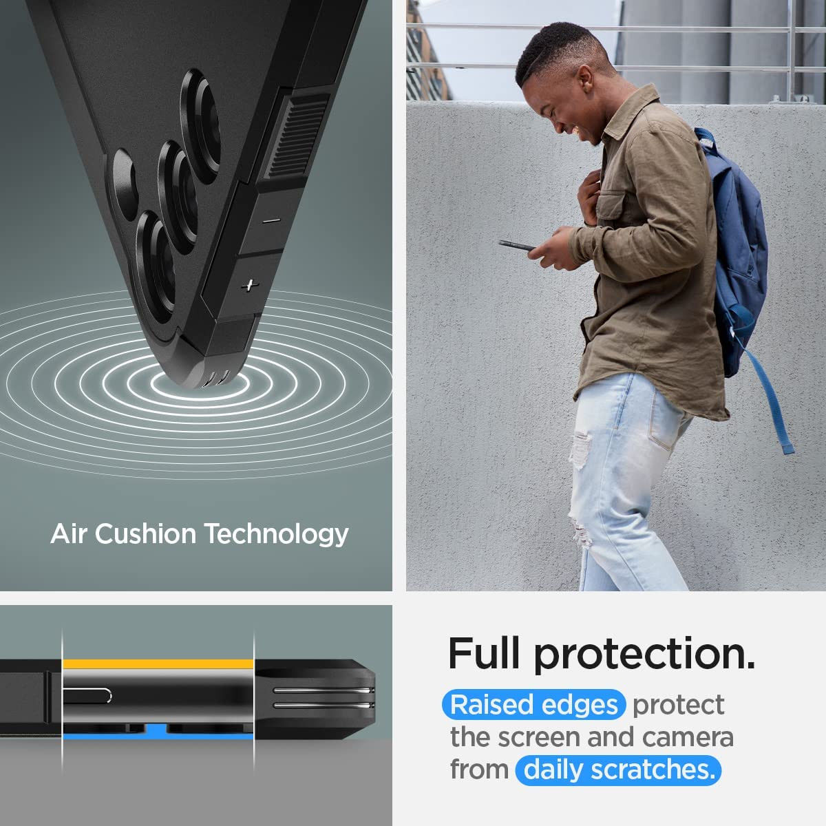 Spigen Tough Armor Samsung Galaxy S23 Plus Hoesje Back Cover Zwart afbeelding 5