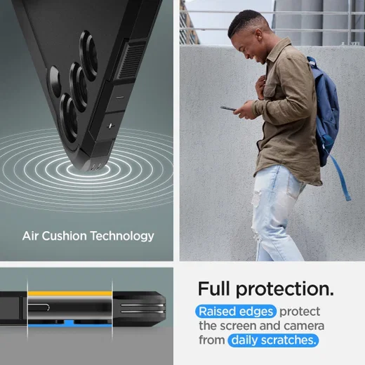 Spigen Tough Armor Samsung Galaxy S23 Plus Hoesje Back Cover Zwart afbeelding 5