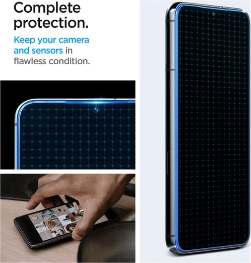Spigen Glas.tR EZ Fit Samsung Galaxy S23 Screen Protector (2-Pack) afbeelding 5