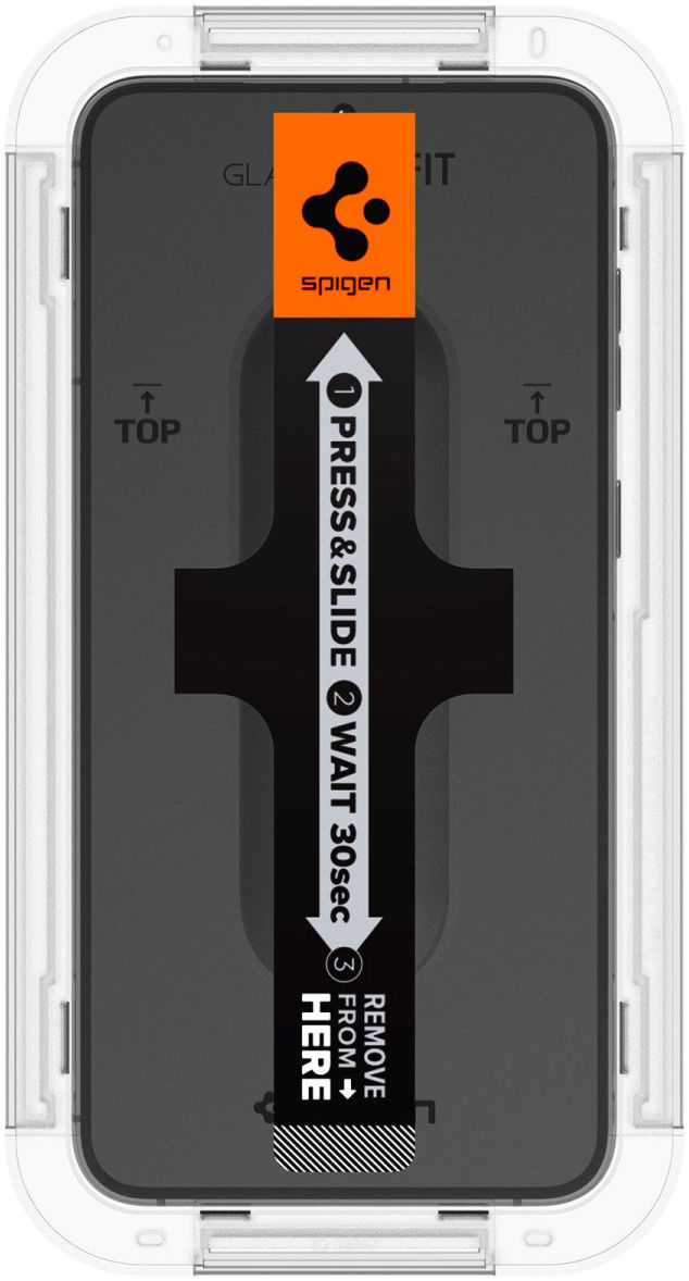 Spigen Glas.tR EZ Fit Samsung S23 Plus Screen Protector (2-Pack) afbeelding 11