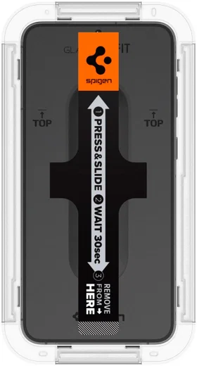 Spigen Glas.tR EZ Fit Samsung S23 Plus Screen Protector (2-Pack) afbeelding 11