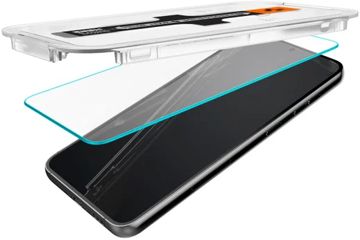 Spigen Glas.tR EZ Fit Samsung S23 Plus Screen Protector (2-Pack) afbeelding 9