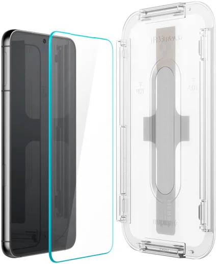 Spigen Glas.tR EZ Fit Samsung S23 Plus Screen Protector (2-Pack) afbeelding 10